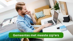 aantal zzp'ers per gemeente